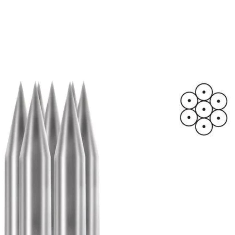 BodyShock 0,30 mm kontúr tetováló tű dobozzal