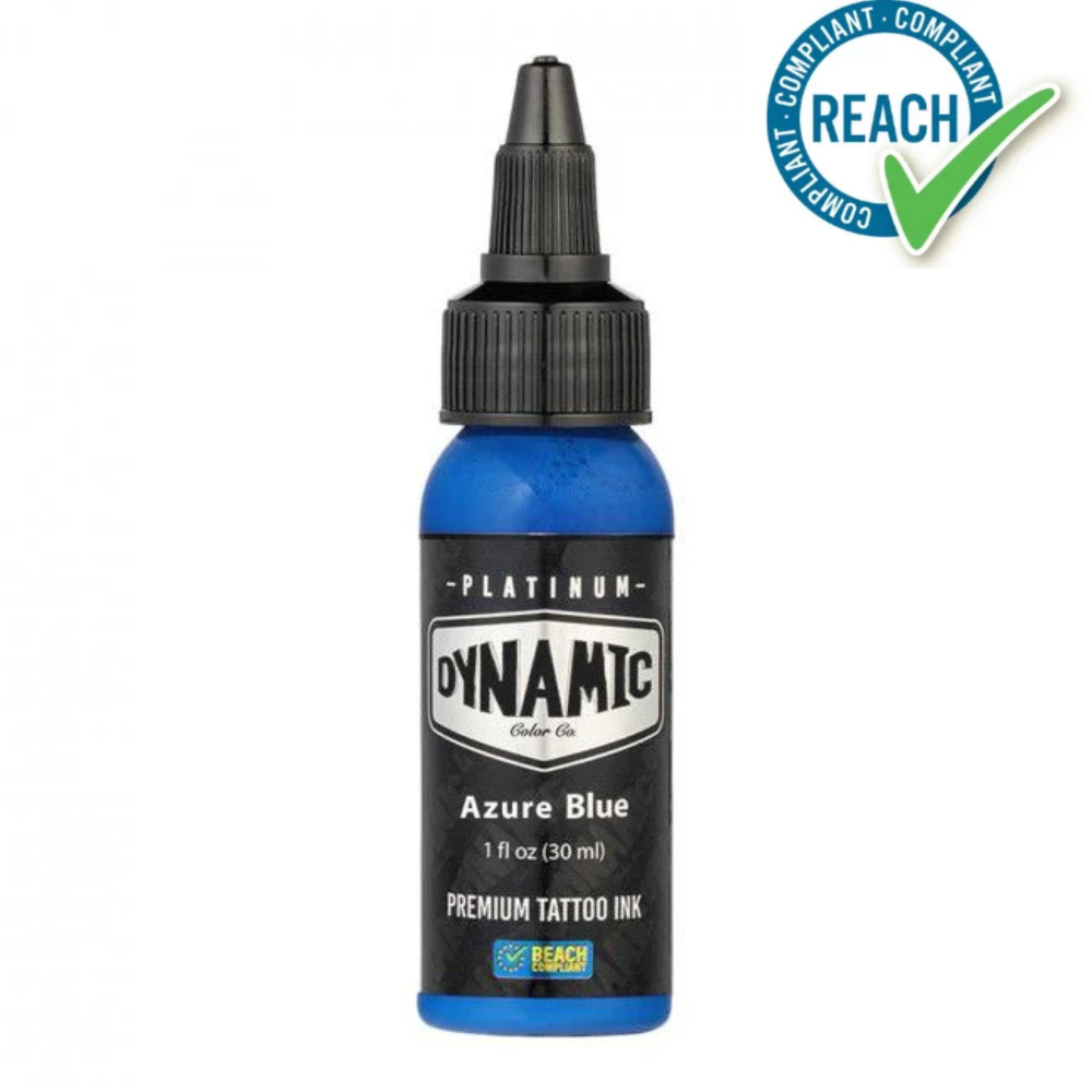 Dynamic Platinum Azure Blue tetováló festék