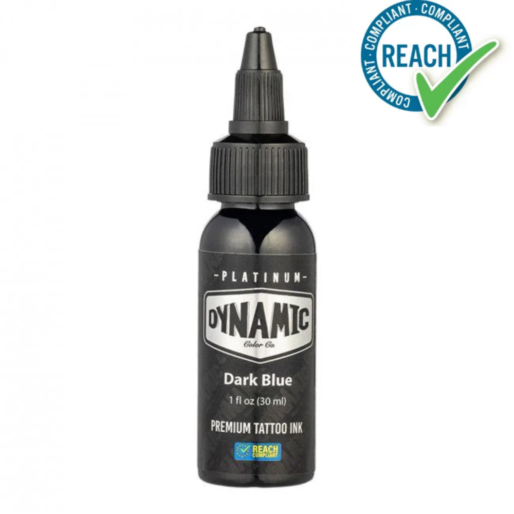 Dynamic Platinum Dark Blue tetováló festék