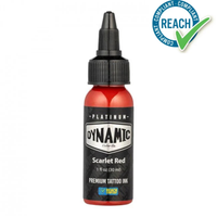 Dynamic Platinum Scarlet Red tetováló festék