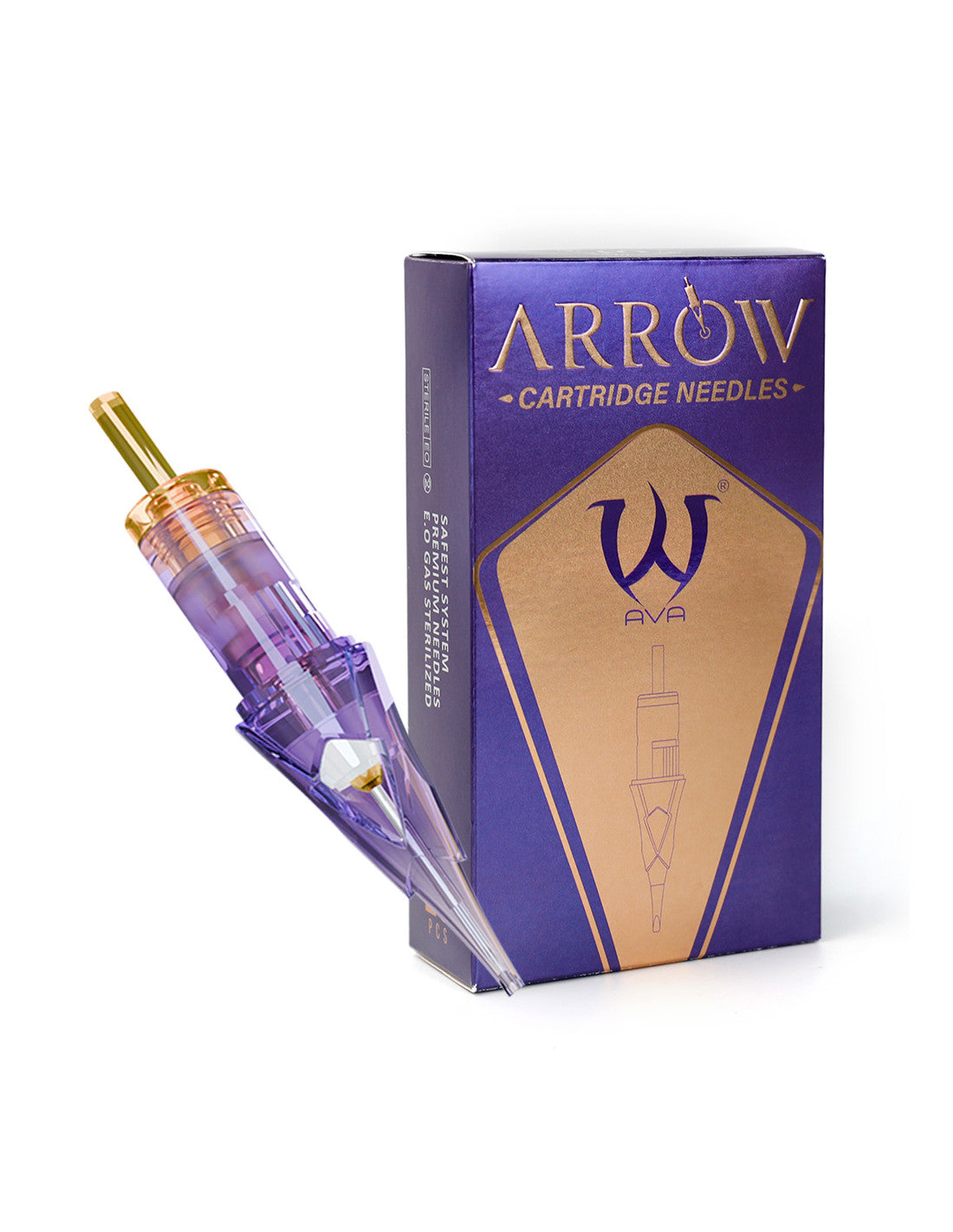 Ava Arrow 0,35mm félköríves magnum tetováló tűmodul dobozzal