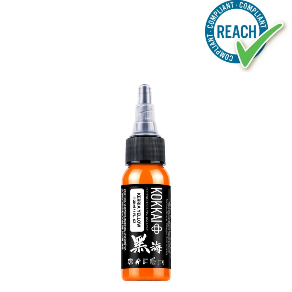 KokkaI Sumi Kerria Yellow Tetováló Festék