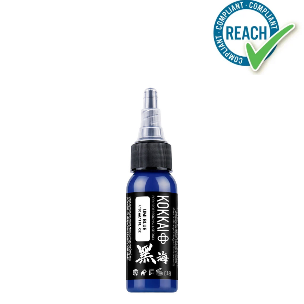 Kokkai Sumi Umi Blue tetováló festék